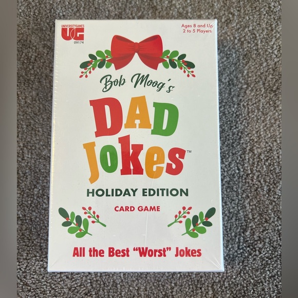 University Games Other - NWT Dad Jokes Holiday Edition Card Game